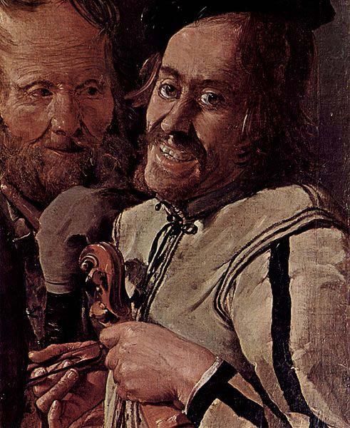 Georges de La Tour Schlagerei der Musikanten, oil painting picture